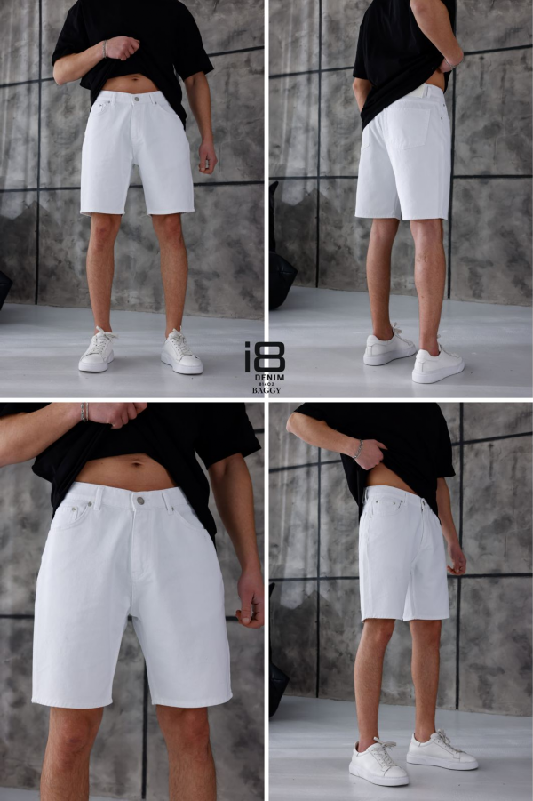 Spodenki męskie jeans Roz XS-XL, 1 Kolor Paczka 10 szt